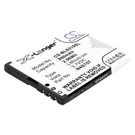 Batterie pour BLU Q190 (800 mAh/2.96 Wh, 3.7 V)