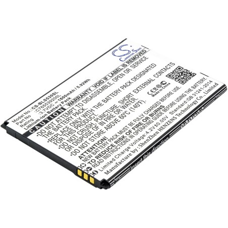 Batterie pour BLU C765539200L (1600 mAh/5.92 Wh, 3.7 V)