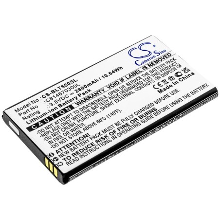 Batterie pour BLU C814670300L (2800 mAh/10.64 Wh, 3.8 V)