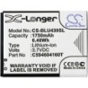 Batterie pour BLU D910A (1750 mAh/6.48 Wh, 3.7 V)
