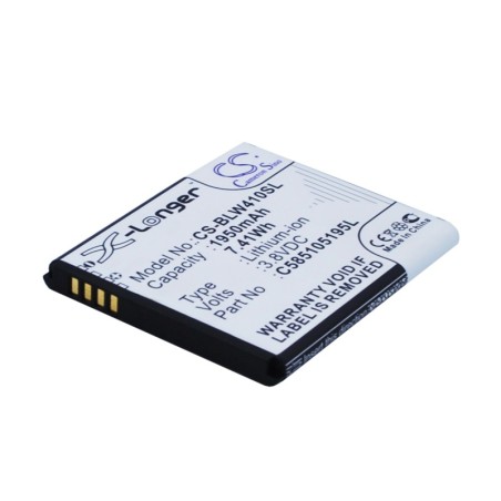 Batterie pour Karboon KTSP1950AA (1950 mAh/7.41 Wh, 3.8 V)