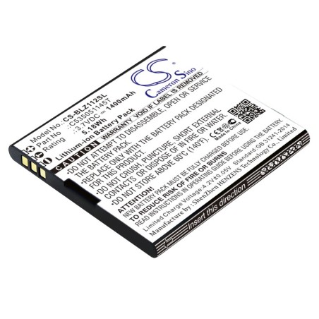 Batterie pour BLU Yezz (1400 mAh/5.18 Wh, 3.7 V)