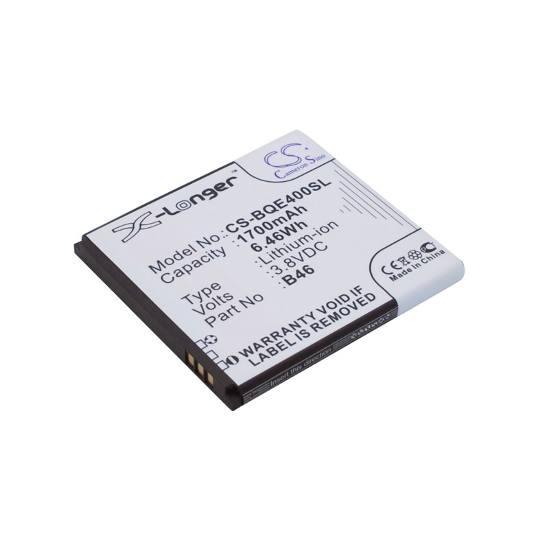 Batterie pour BQ Aquaris E4 (1700 mAh/6.46 Wh, 3.8 V)