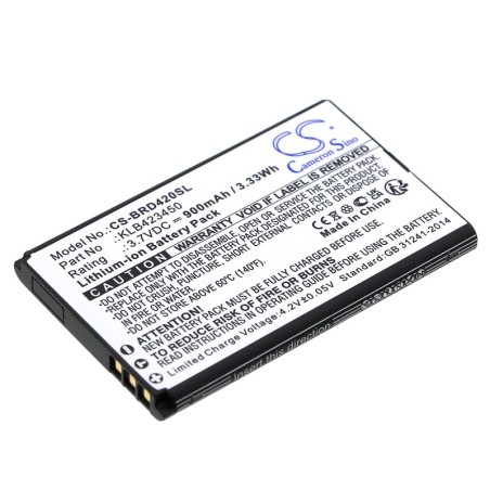 Batterie pour Brondi Contender (900 mAh/3.33 Wh, 3.7 V)