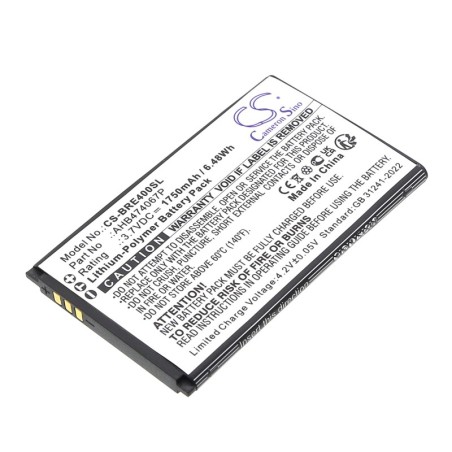 Batterie pour Brondi AHB474067P (1750 mAh/6.48 Wh, 3.7 V)
