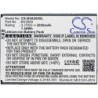 Batterie pour BlackView BV2000 (2050 mAh/7.59 Wh, 3.7 V)