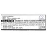 Batterie pour BlackView A8 (1700 mAh/6.46 Wh, 3.8 V)