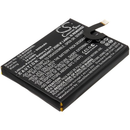 Batterie pour BlackView BV9500 (9000 mAh/34.65 Wh, 3.85 V)
