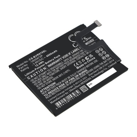 Batterie pour BlackView BV9700 (4000 mAh/15.4 Wh, 3.85 V)