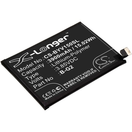 Batterie pour Vivo B-G2 (3900 mAh/15.02 Wh, 3.85 V)