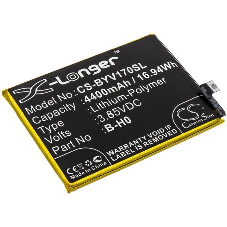 Batterie pour BBK V1913 (4400 mAh/16.94 Wh, 3.85 V)