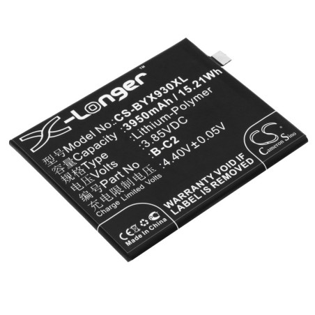 Batterie pour BBK B-C2 (3950 mAh/15.21 Wh, 3.85 V)