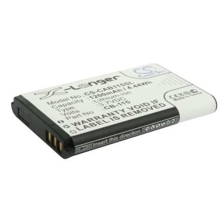Batterie pour CAT B100 (1200 mAh/4.44 Wh, 3.7 V)