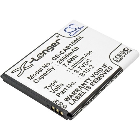 Batterie pour CAT B15Q (2000 mAh/7.4 Wh, 3.7 V)