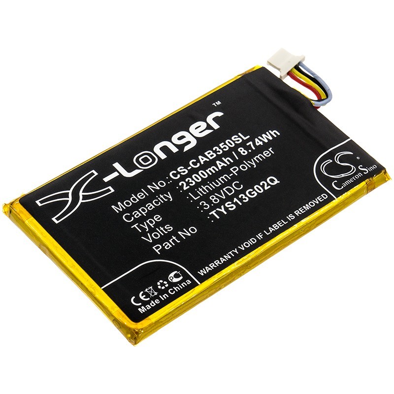 Batterie pour CAT B35 (2300 mAh/8.74 Wh, 3.8 V)