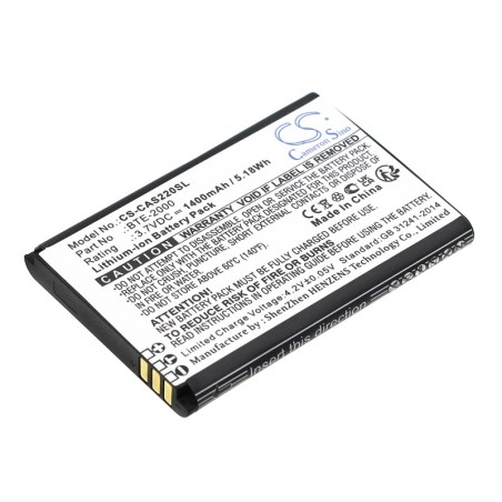 Batterie pour CAT BTE-2000 (1400 mAh/5.18 Wh, 3.7 V)