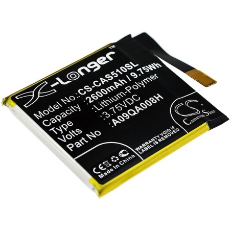 Batterie pour CAT A09QA008H (2600 mAh/9.75 Wh, 3.75 V)