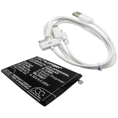 Batterie pour Oppo R8000