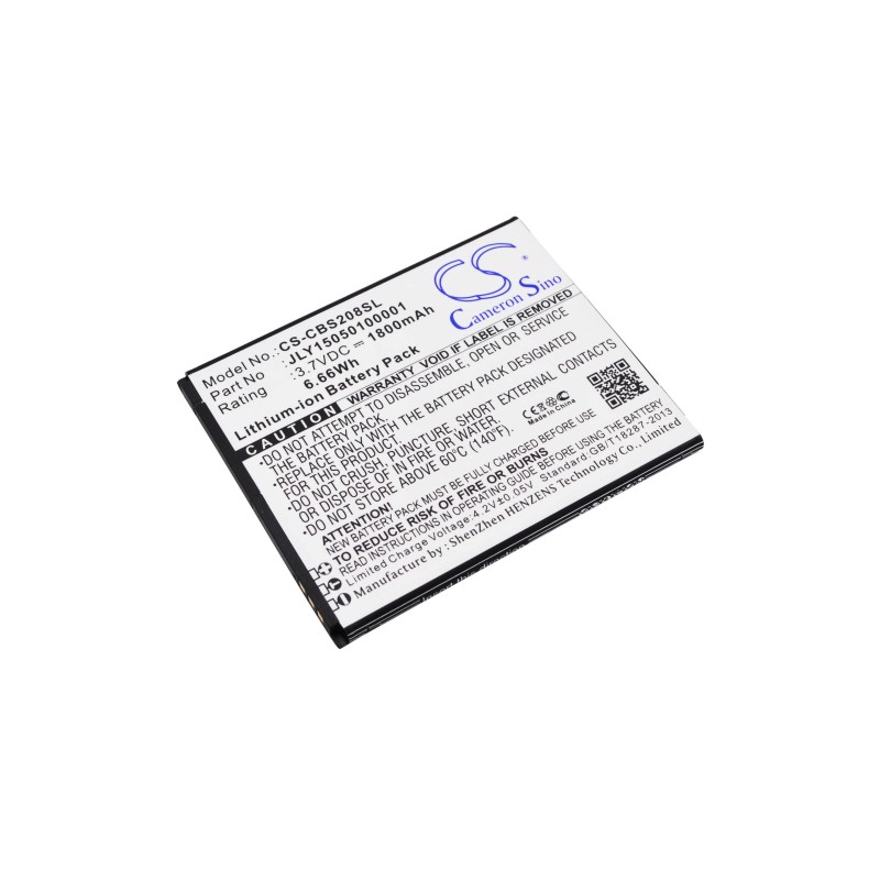 Batterie pour Cubot S208A (1800 mAh/6.66 Wh, 3.7 V)