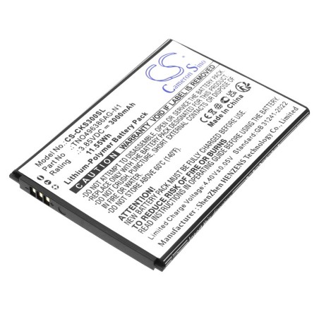 Batterie pour Cricket U572AC (3000 mAh/11.55 Wh, 3.85 V)