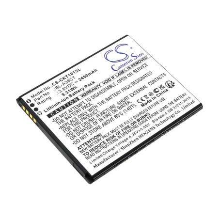 Batterie pour Cricket Debut Smart (2450 mAh/9.31 Wh, 3.8 V)