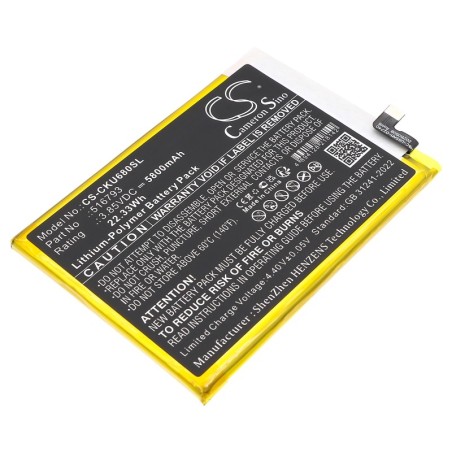 Batterie pour Cricket U680AC (5800 mAh/22.33 Wh, 3.85 V)