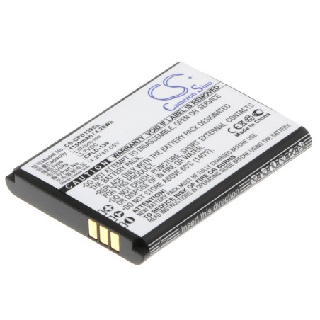 Batterie pour Coolpad CPLD-139 (1150 mAh/4.26 Wh, 3.7 V)