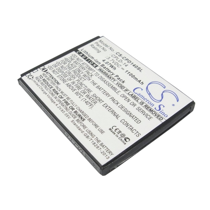 Batterie pour Coolpad CPLD-14 (1100 mAh/4.07 Wh, 3.7 V)