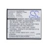 Batterie pour Coolpad 5952 (1950 mAh/7.22 Wh, 3.7 V)