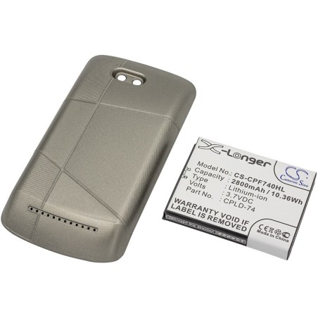 Batterie pour Coolpad 5860e (2800 mAh/10.36 Wh, 3.7 V)