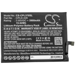 Batterie pour MetroPCS CPLD-428 (3900 mAh/15.02 Wh, 3.85 V)