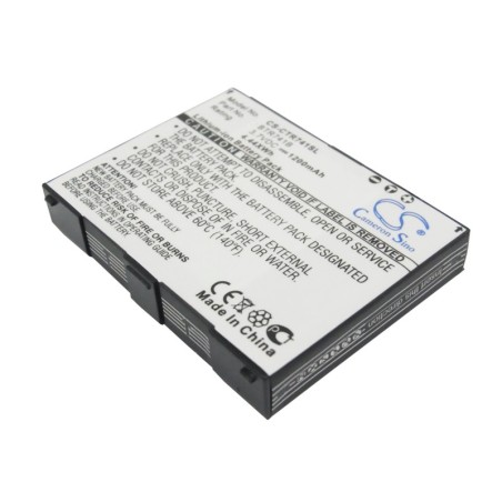 Batterie pour Casio BTR741B (1200 mAh/4.44 Wh, 3.7 V)