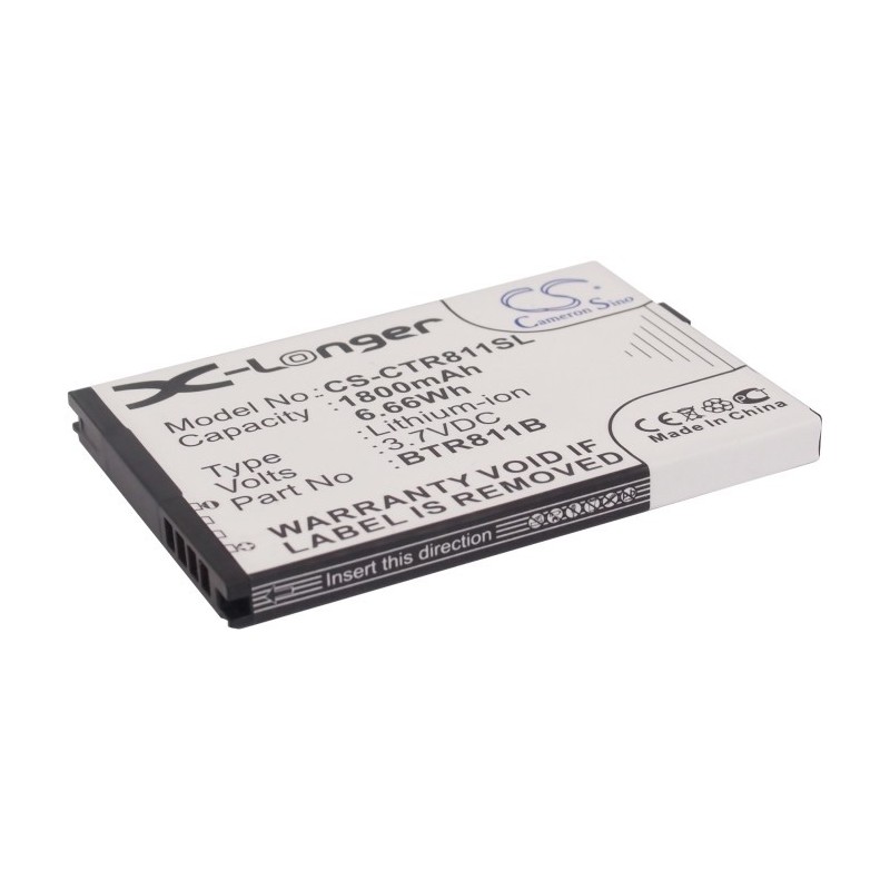 Batterie pour Casio Commando 2 (1800 mAh/6.66 Wh, 3.7 V)