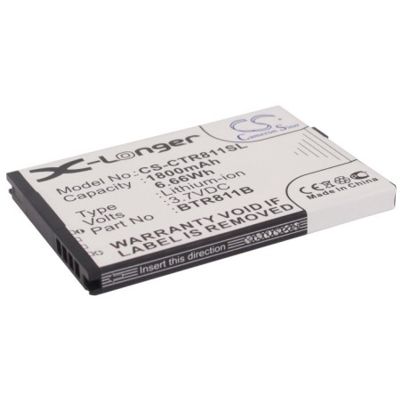 Batterie pour Casio Commando 2 (1800 mAh/6.66 Wh, 3.7 V)