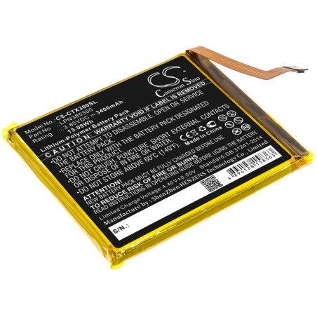 Batterie pour Crosscall Core-X3 (3400 mAh/13.09 Wh, 3.85 V)