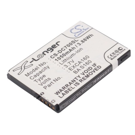 Batterie pour HTC Cavalier (1050 mAh/3.89 Wh, 3.7 V)