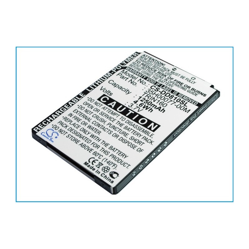 Batterie pour Dopod E616 (1250 mAh/4.63 Wh, 3.7 V)
