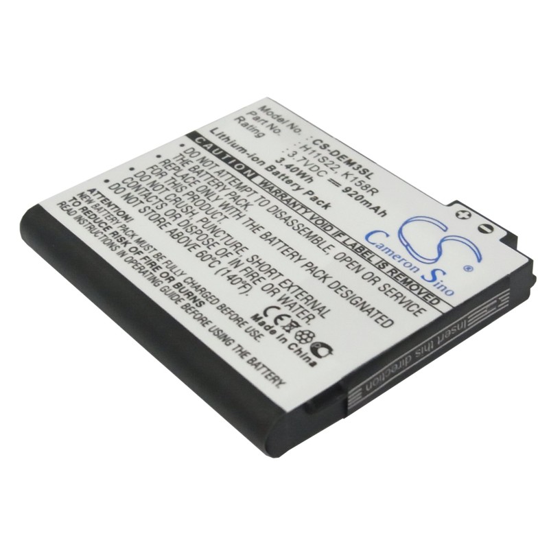 Batterie pour Dell V02B (920 mAh/3.4 Wh, 3.7 V)
