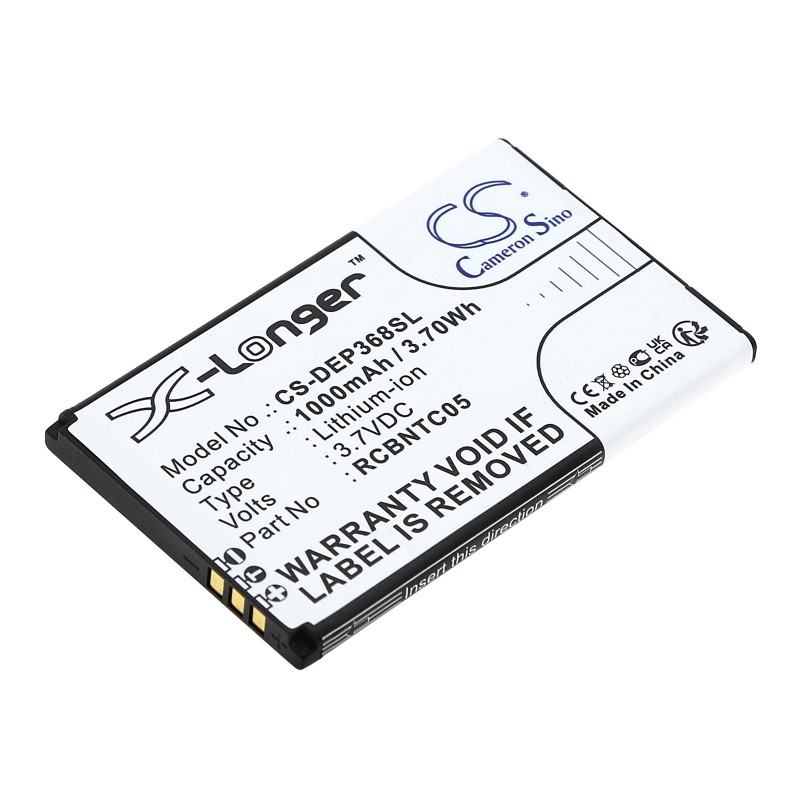 Batterie pour Doro RCBNTC05 (1000 mAh/3.7 Wh, 3.7 V)