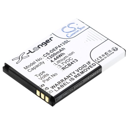 Batterie pour Doro Primo 414 (1200 mAh/4.44 Wh, 3.7 V)