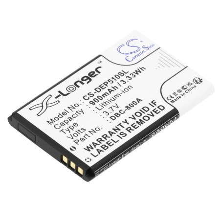 Batterie pour MaxCom  MM135 (900 mAh/3.33 Wh, 3.7 V)