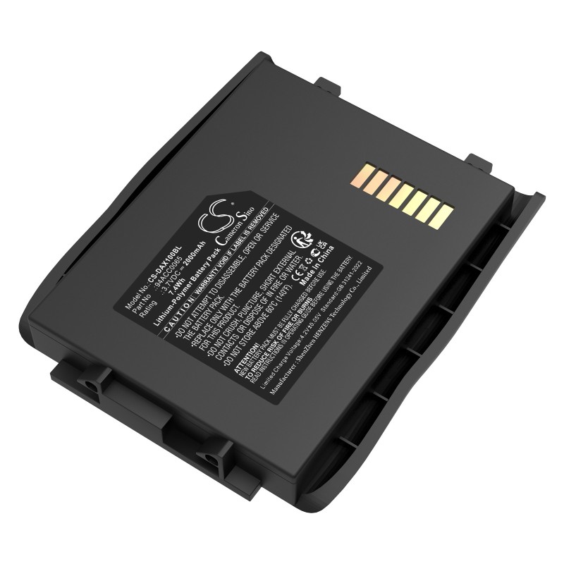 Batterie pour Datalogic 50-BTEC (2000 mAh/7.4 Wh, 3.7 V)