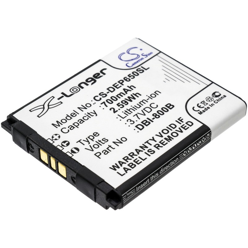 Batterie pour Doro Secure 580 (700 mAh/2.59 Wh, 3.7 V)