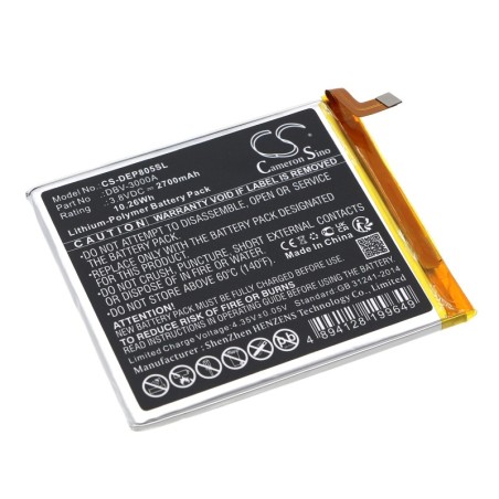 Batterie pour Doro 8050 (2700 mAh/10.26 Wh, 3.8 V)