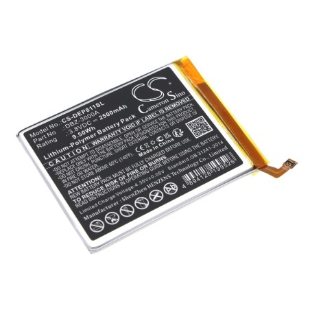 Batterie pour Doro 8100 Plus (2500 mAh/9.5 Wh, 3.8 V)