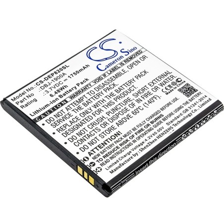 Batterie pour Doro DBJ-1900A (1750 mAh/6.48 Wh, 3.7 V)