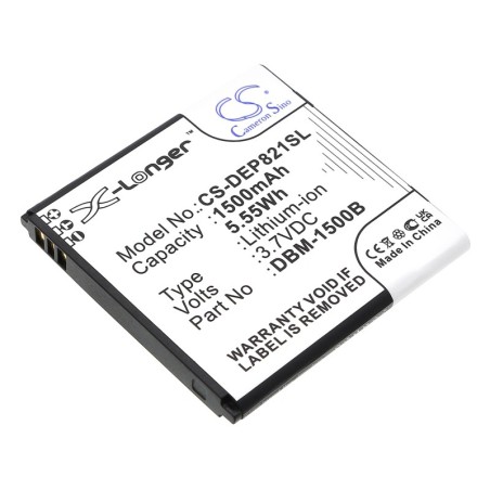 Batterie pour Doro 6778 (1500 mAh/5.55 Wh, 3.7 V)