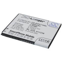 Batterie pour Haier E617 (1500 mAh/5.55 Wh, 3.7 V)