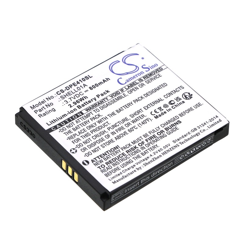 Batterie pour Doro SHELL01A (800 mAh/2.96 Wh, 3.7 V)