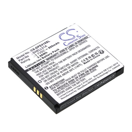 Batterie pour Doro Care Clamshell (800 mAh/2.96 Wh, 3.7 V)
